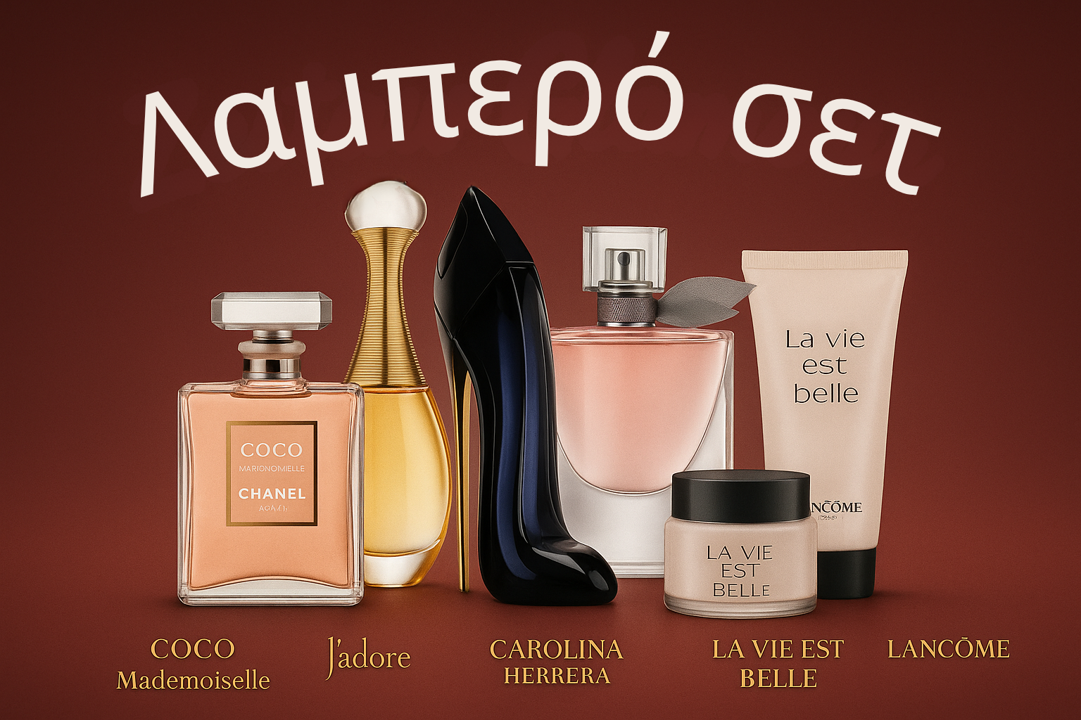 Αγοράστε 1, πάρτε 6 – Σετ Εισαγόμενου Αρώματος Glamour + Αποκλειστικό Δώρο